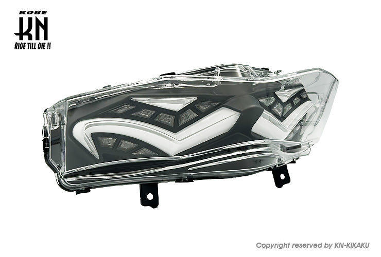 LEDテールアッセン【シグナスX4型/国内/台湾仕様】クリアーレンズ/ホワイト