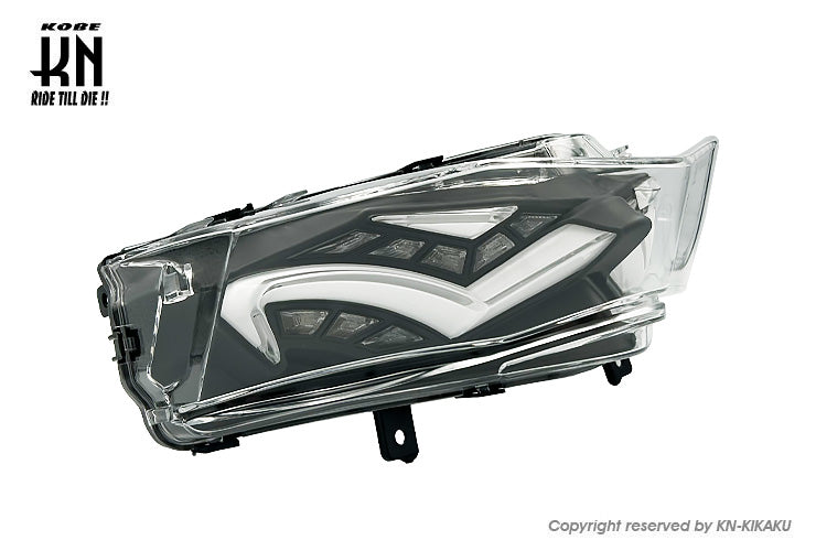 LEDテールアッセン【シグナスX4型/国内/台湾仕様】クリアーレンズ/ホワイト