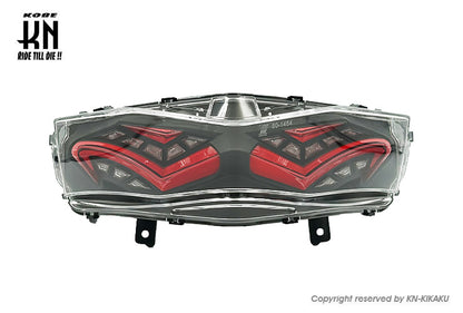 LEDテールアッセン【シグナスX4型/国内/台湾仕様】クリアーレンズ/レッド