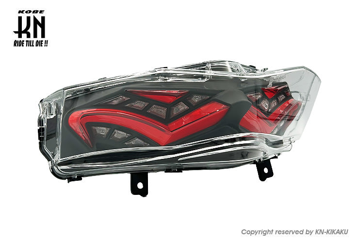 LEDテールアッセン【シグナスX4型/国内/台湾仕様】クリアーレンズ/レッド