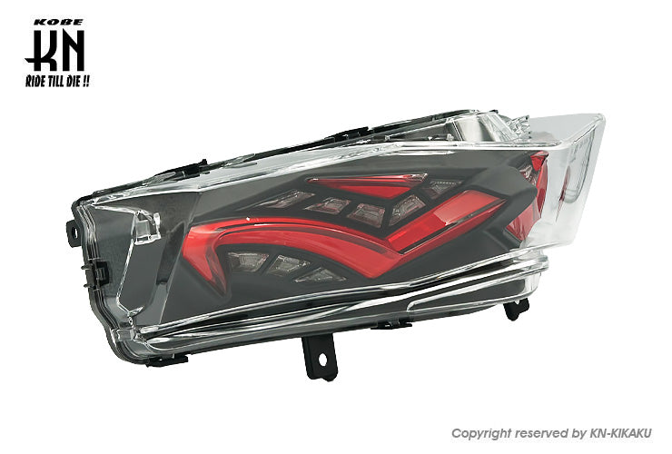 LEDテールアッセン【シグナスX4型/国内/台湾仕様】クリアーレンズ/レッド