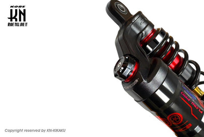 RCB 30周年記念 305mm 減衰調整リアショック【シグナスグリファス/X FORCE/AEROX155/NVX155】FLOW-PRO