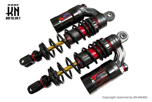 RCB 30周年記念 305mm 減衰調整リアショック【シグナスグリファス/X FORCE/AEROX155/NVX155】FLOW-PRO