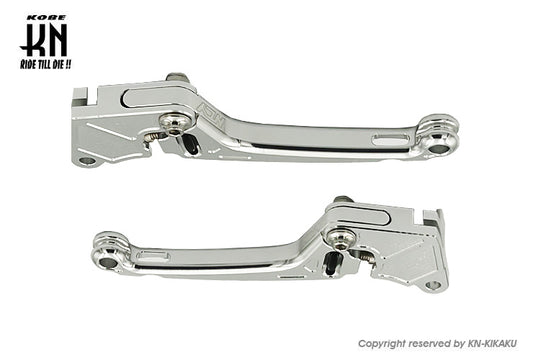 NCY 調整式ブレーキレバー【ZOOMER】シルバー