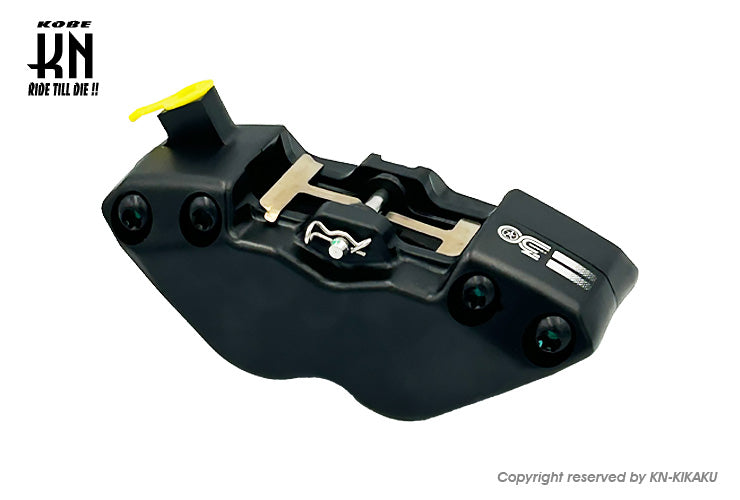 RCB 30周年記念 4POT ブレーキキャリパー R1 SERIES【40㎜ピッチ/右】ブラック