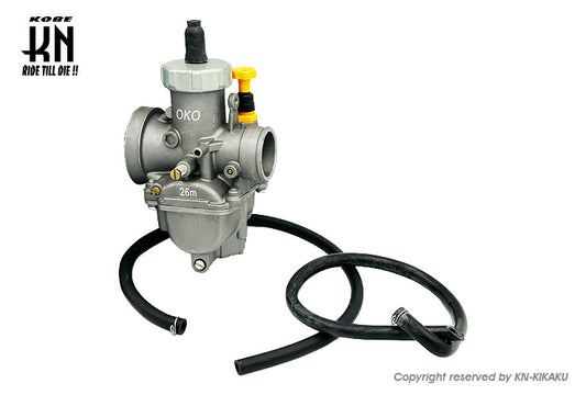 汎用キャブレター OKO 26φ 【円筒バルブ】タイプ2