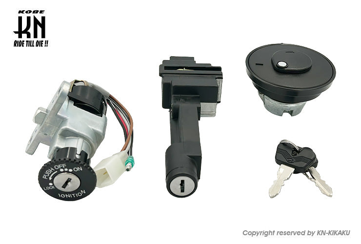 キーセット【3KJ/JOG/後期(ハンドルロックピンが角タイプ)】