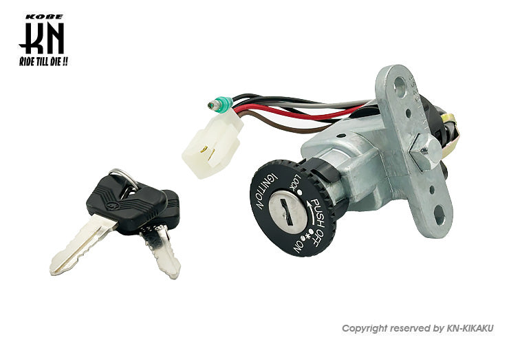 メインキー【3KJ/JOG/後期,ビーノ/5AU (ハンドルロックピンが角タイプ)】