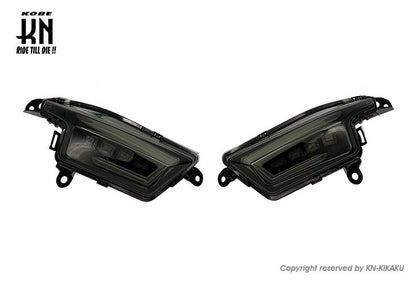 LEDウインカーアッセン【シグナスX4型/国内/台湾仕様】ホワイト/スモークレンズ