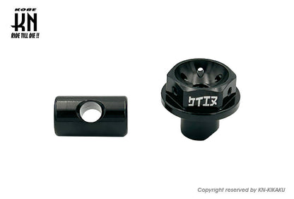 汎用ブレーキクランプセット【タイプ3】6mm【HONDA/YAMAHA系】ブラック