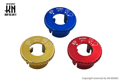 YAMAHA 3KJタイプ メインスイッチカバー ブルー