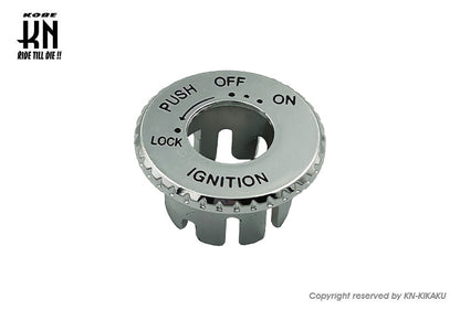 YAMAHA 3KJタイプ メインスイッチカバー シルバー