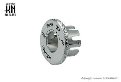 YAMAHA 3KJタイプ メインスイッチカバー シルバー