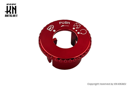 YAMAHA 3KJタイプ メインスイッチカバー レッド