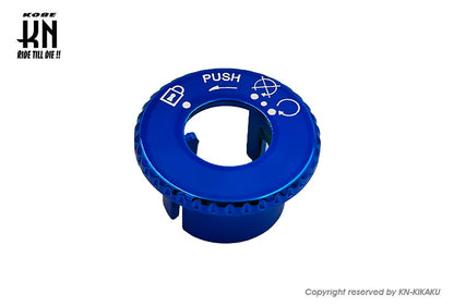 YAMAHA 3KJタイプ メインスイッチカバー ブルー