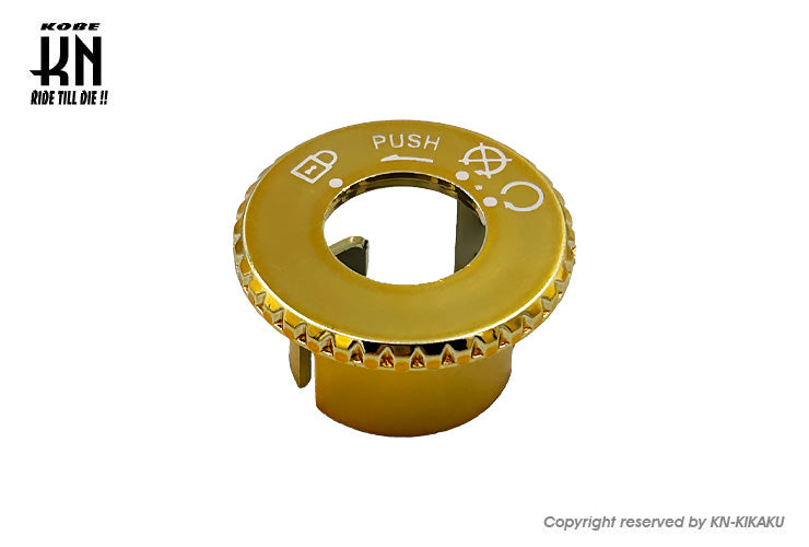 YAMAHA 3KJタイプ メインスイッチカバー ゴールド