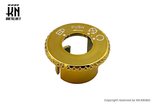 YAMAHA 3KJタイプ メインスイッチカバー ゴールド