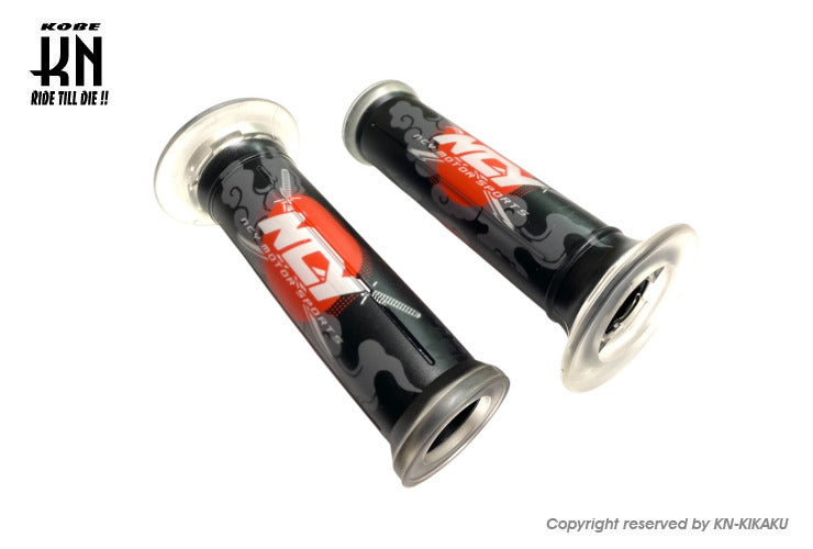 NCY クリアーデジタルグリップ【120mm】貫通タイプ【AF11】