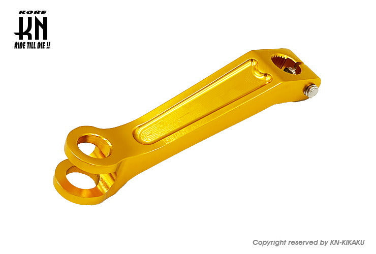 アルミブレーキカム【シグナスX/Gアクシス/BWS100/マジェ125】ゴールド