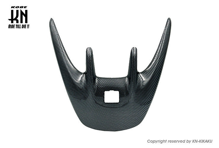 リアウイング【ライブディオZX】カーボン柄
