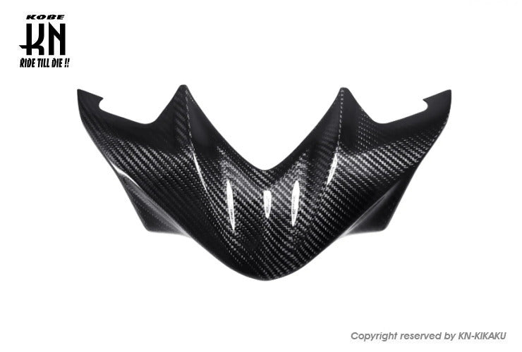 MOS カーボンフロントビッグアッパーカバー【シグナスX/XR(7型)】