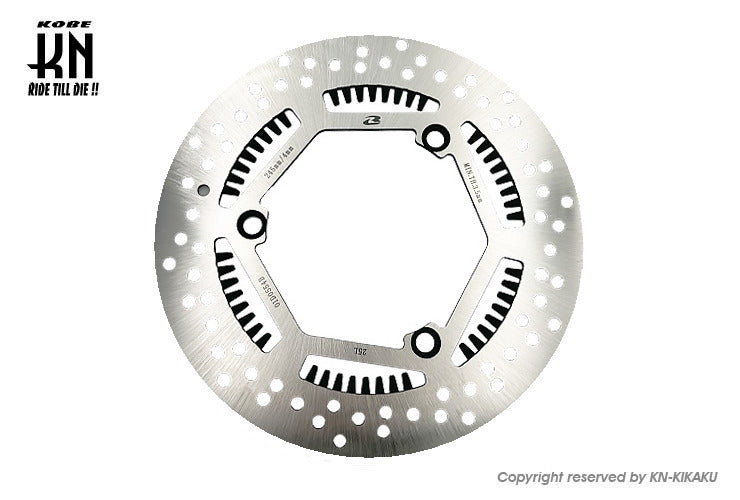 リアビッグディスクローター 245mm【シグナスX/XR(7型),グリファス,X FORCE,NMAX】E2-CFシリーズ