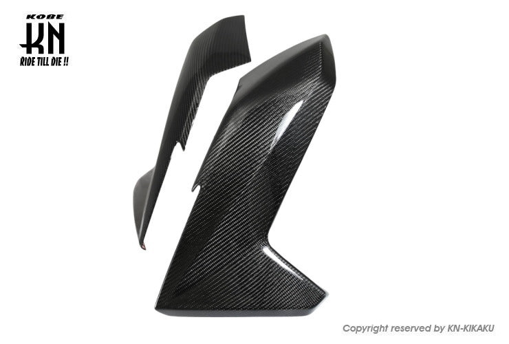 MOS カーボンフロントサイドカバー【シグナスX/XR(7型)】