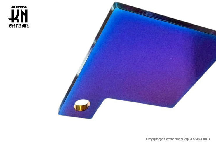 自賠責ステッカーチタンプレートセット【64チタン】