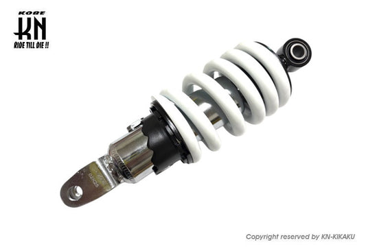 KN企画 強化リアショック 215mm 【ホワイト】ジャイロX/ジャイロキャノピー