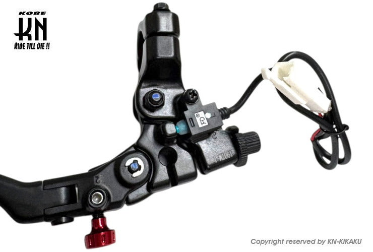 RCB 30周年記念 鍛造ラジアルポンプマスターシリンダー【S1-FL】14mm【右】& 汎用クラッチ/ブレーキレバーアッセン【左】