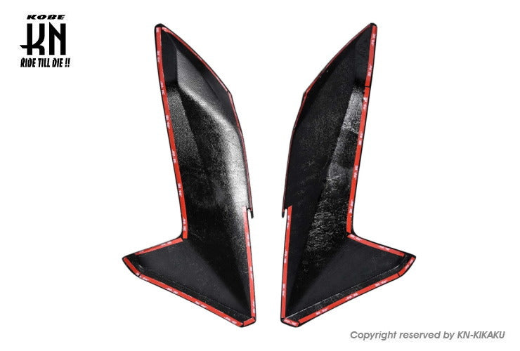 MOS カーボンフロントサイドカバー【シグナスX/XR(7型)】