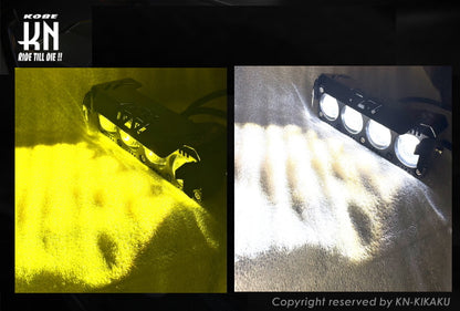 汎用LEDヘッドライト【5連】魚眼タイプ