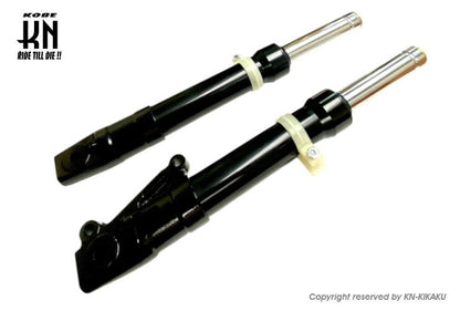 フロントフォーク【ディオ系DISK】ブラック/ブラック