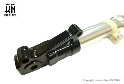 フロントフォーク【ディオ系DISK】ブラック/シルバー