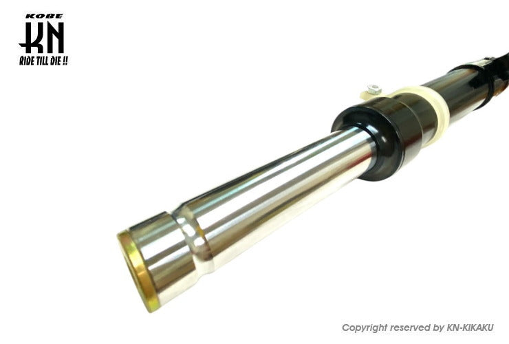 ローダウンフロントフォーク【ディオ系DISK】ブラック/ブラック