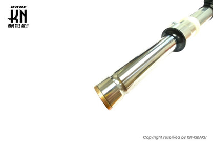 フロントフォーク【ディオ系DISK】ブラック/シルバー