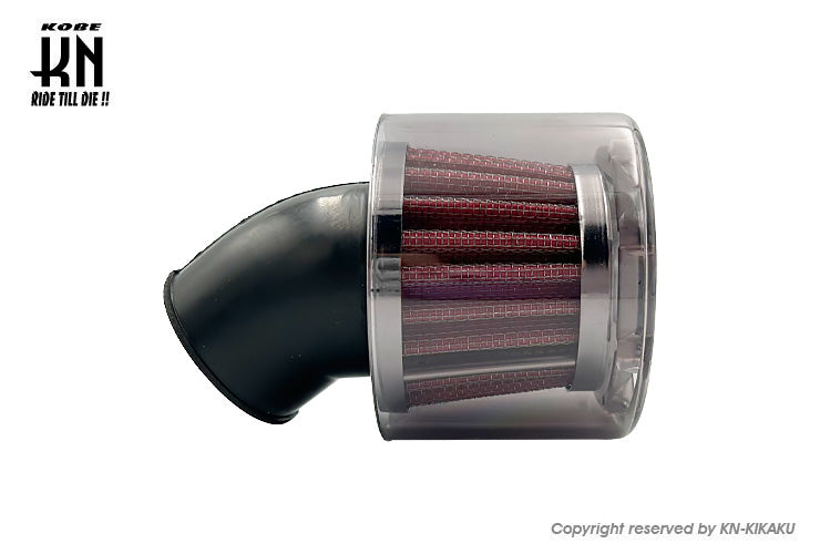 汎用 パワーフィルター45度【タイプ2】ブラック 【35mm～37mm】