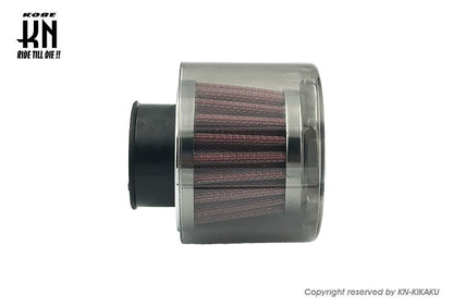 汎用 パワーフィルターストレート【タイプ2】ブラック 【35mm～37mm】