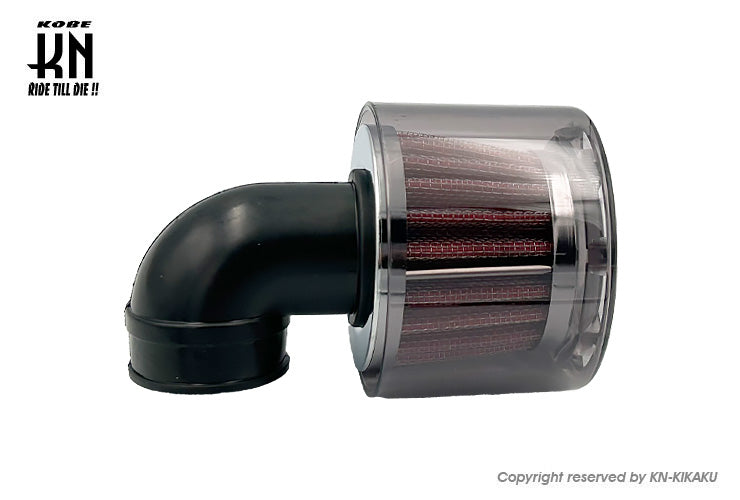 汎用 パワーフィルター90度【タイプ2】ブラック 【35mm～37mm】