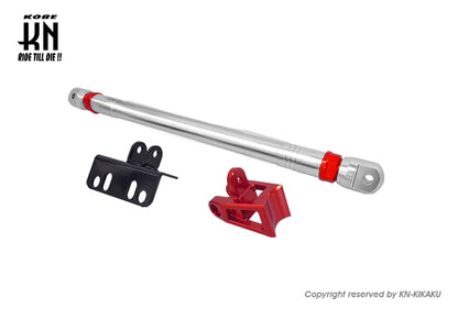 KOSO フレーム補強バー【シグナスGRYPHUS6型】シルバー/レッド