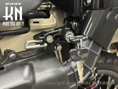 ヘルメットホルダー【ハンターカブ,CT125(JA55/JA65)】タイプ1