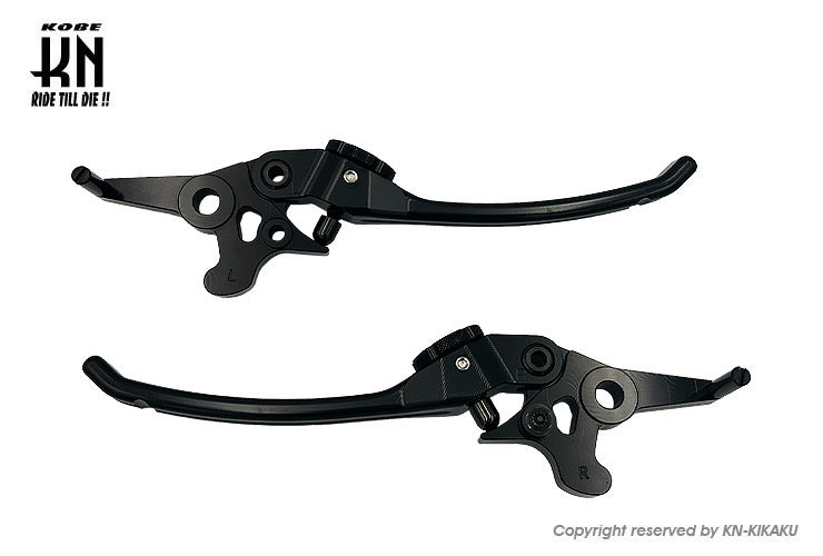 NCY アジャスタブルブレーキレバー【シグナスグリファスABS/X FORCE】ブラック