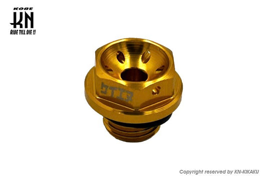 ミッションオイルキャップ 【ゴールド】タイプ2【ヤマハ系】