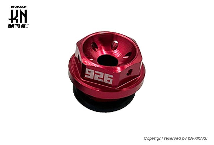 ミッションオイルキャップ 【レッド】タイプ2【ヤマハ系】