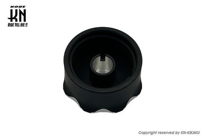 ビレットデュアルオイルタンクキャップ【ホンダスクーター系】シルバー