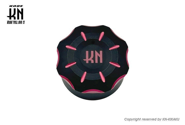 ビレットデュアルオイルタンクキャップ【ホンダスクーター系】レッド