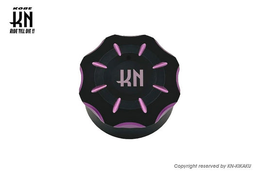 ビレットデュアルオイルタンクキャップ【ホンダスクーター系】パープル