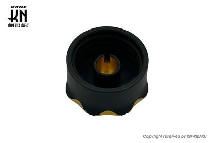 ビレットデュアルオイルタンクキャップ【ホンダスクーター系】ゴールド