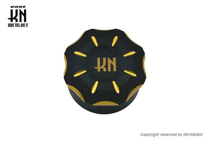 ビレットデュアルオイルタンクキャップ【ホンダスクーター系】ゴールド