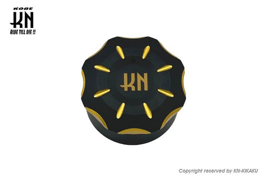 ビレットデュアルオイルタンクキャップ【ホンダスクーター系】ゴールド